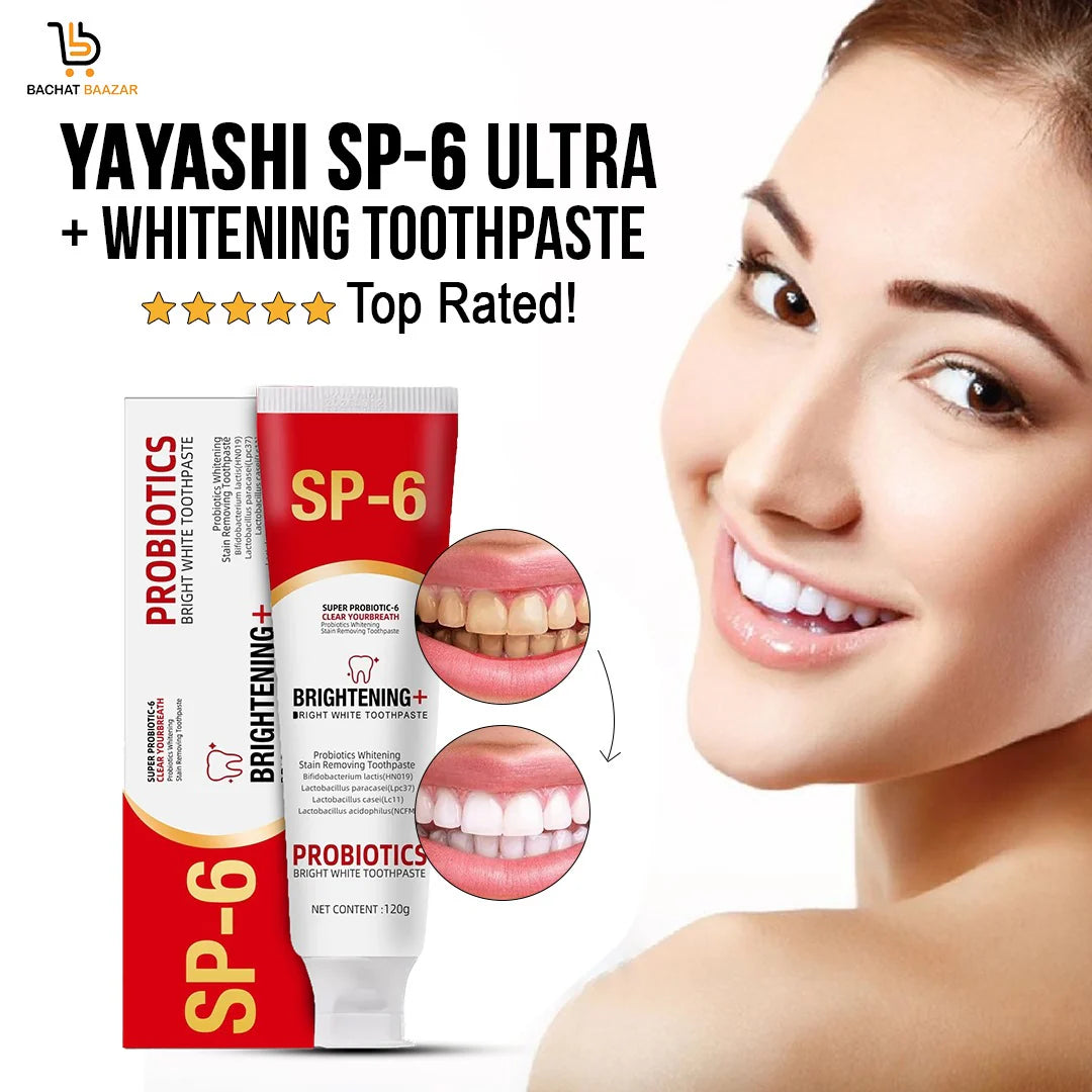 Yayashi SP6 Whitening Toothpaste